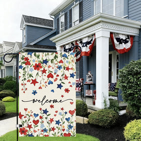 Baccessor outdoor flag with top sleeve for easy install