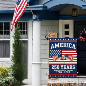Baccessor outdoor garden flag enhances decks and lawns with seasonal charm.