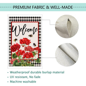 Baccessor seasonal farmhouse decor flag boosts curb appeal