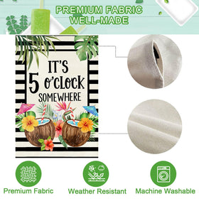 Baccessor washable fade-resistant flag maintains color after outdoor exposure.