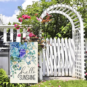Weatherproof design preserves color through wind, rain, and sun.