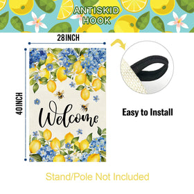 Baccessor large 28x40 flag easy outdoor display on standard poles