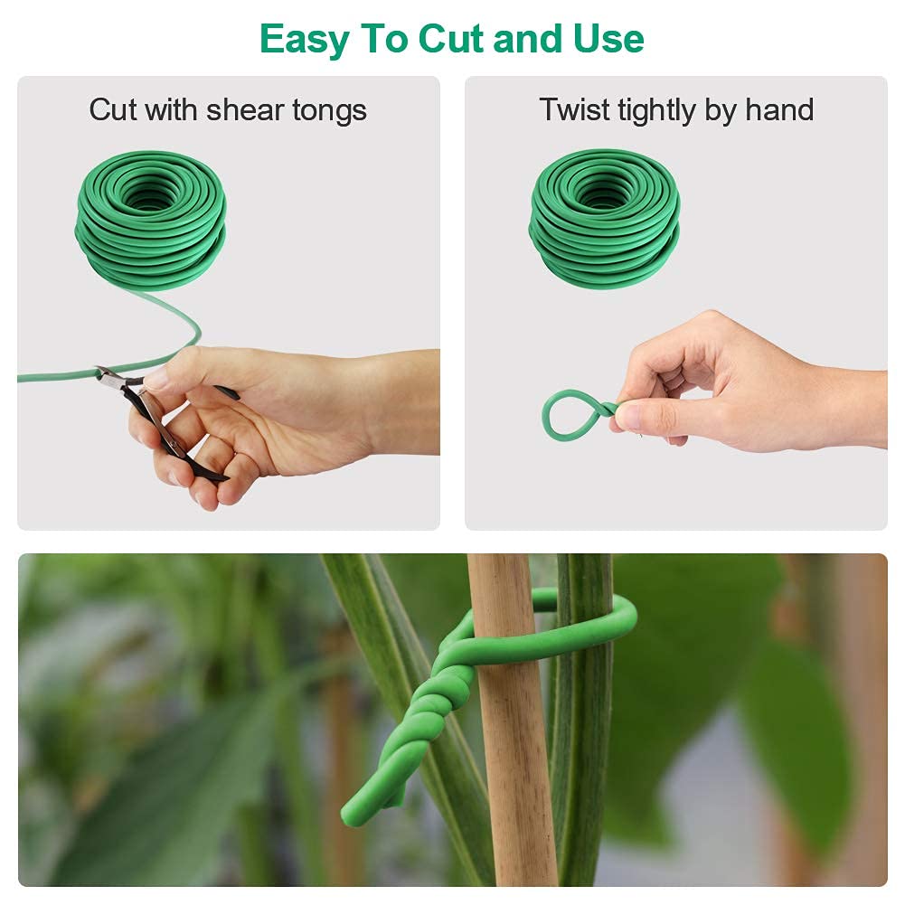 Bacetuao cuttable reusable plant tie offering layout flexibility and reuse.