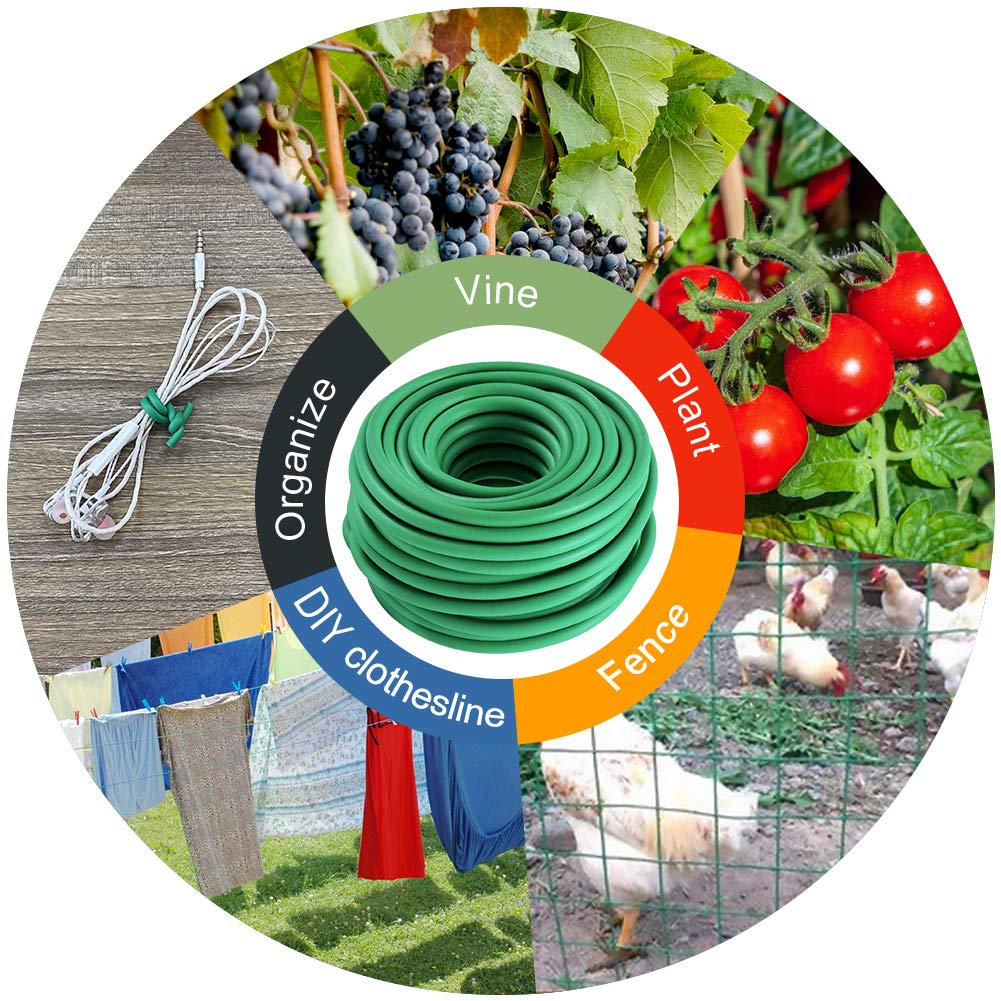 Bacetuao eco-friendly rubber outer shell protects plants and surrounding fixtures.