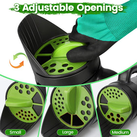 Bacetuao ice melt spreader helps safe winter driveways.