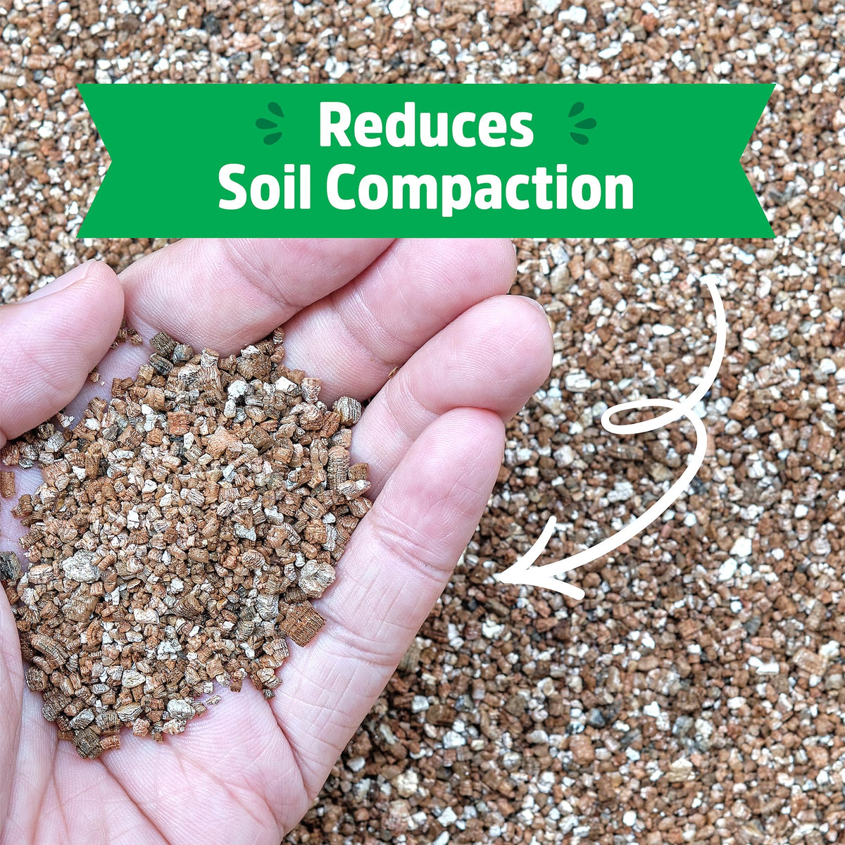 Back to the Roots vermiculite supports seed starting with balanced hydration.