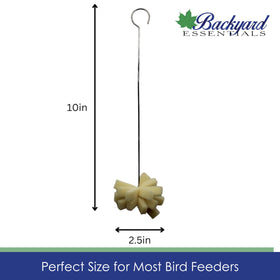 Backyard Essentials hummingbird feeder scrub brush reaches tight spots for thorough maintenance