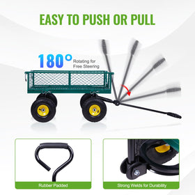 Backyard Expressions flatbed conversion for bulky items