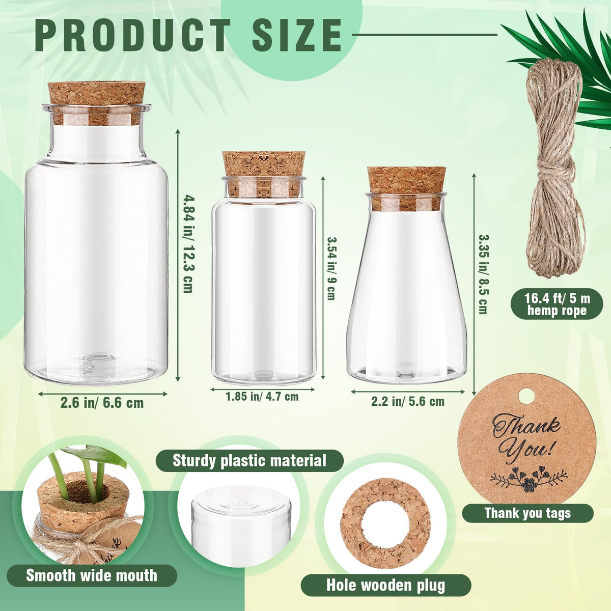 Baderke perforated wooden plug for easy plant insertion