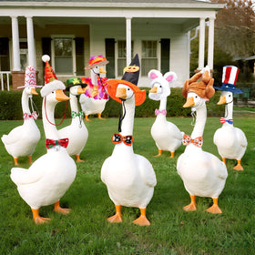 Bafeil Fourth of July outfit adds patriotic flair to your lawn.