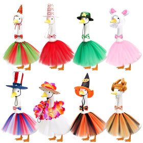Bafeil 4th of July goose costume adds patriotic color to your yard.