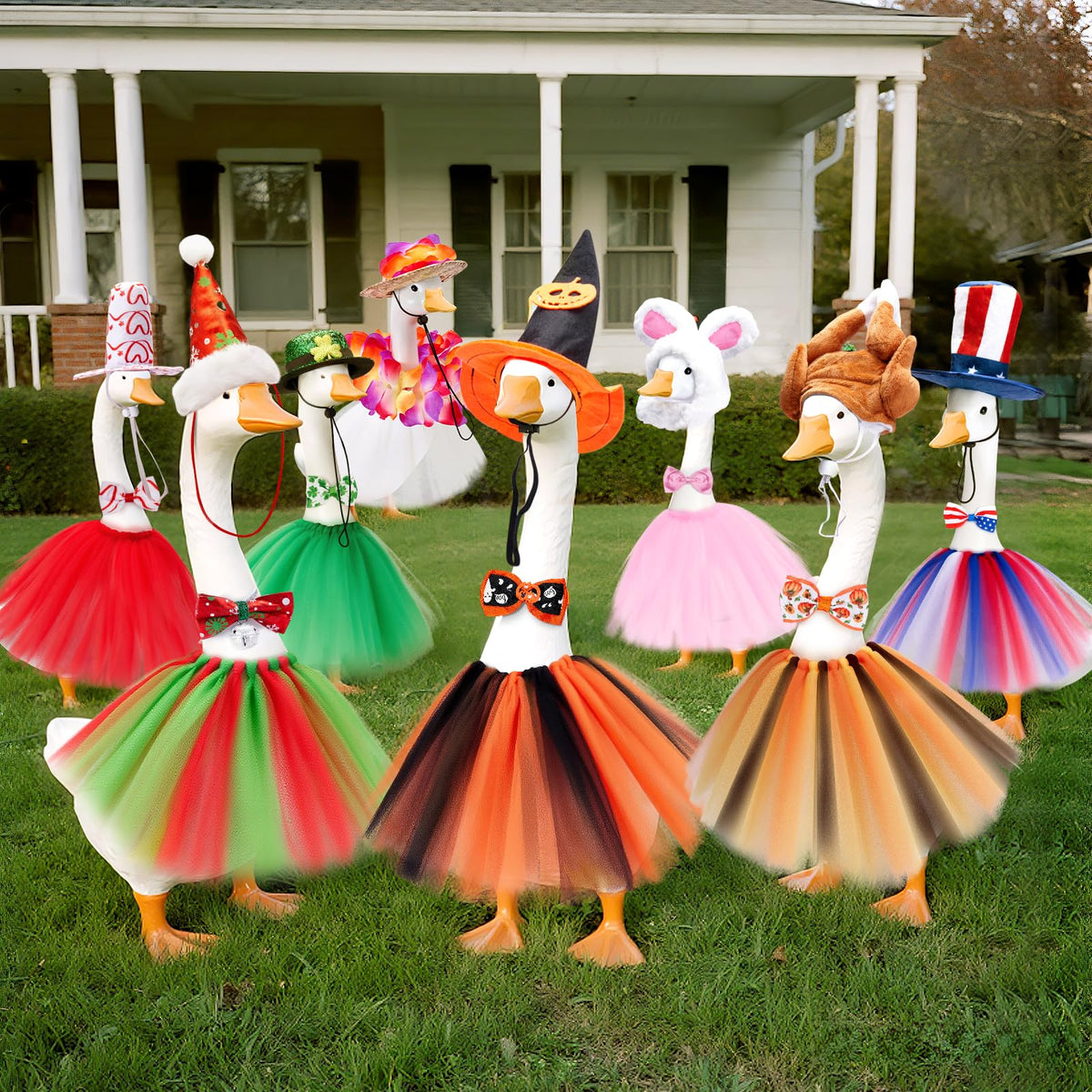 Bafeil goose outfits for Halloween offer spooky fun without heavy setup.