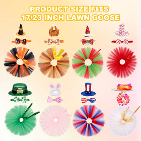 Bafeil goose costumes for summer add bright, playful charm to outdoor patios.