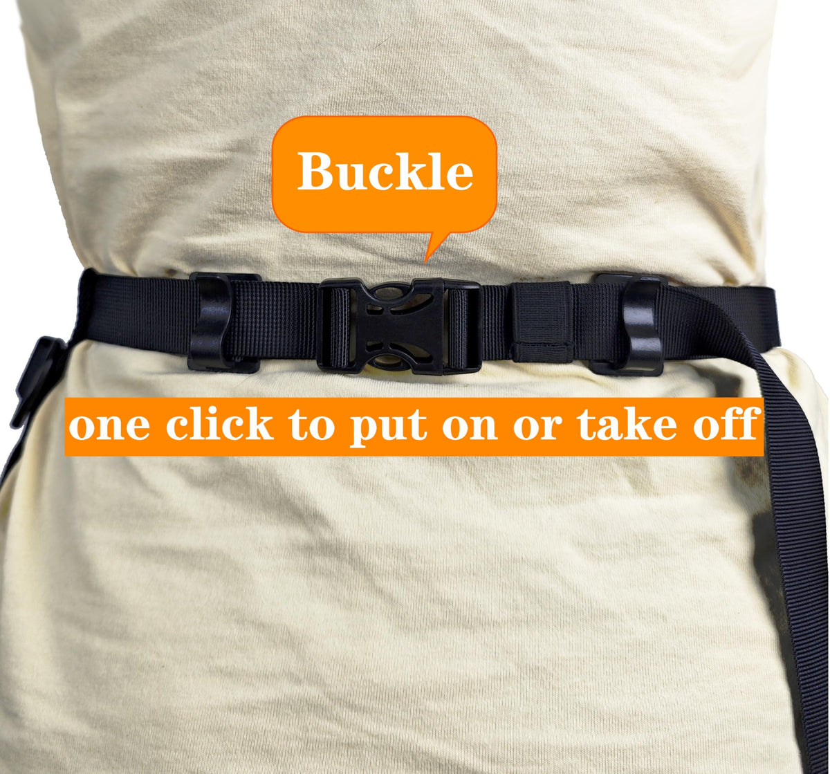 Bafelia adjustable waist fits 23 to 52 inches for comfort.