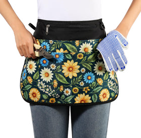 Bafelia half apron waterproof fabric demonstrates stain resistance after spills.