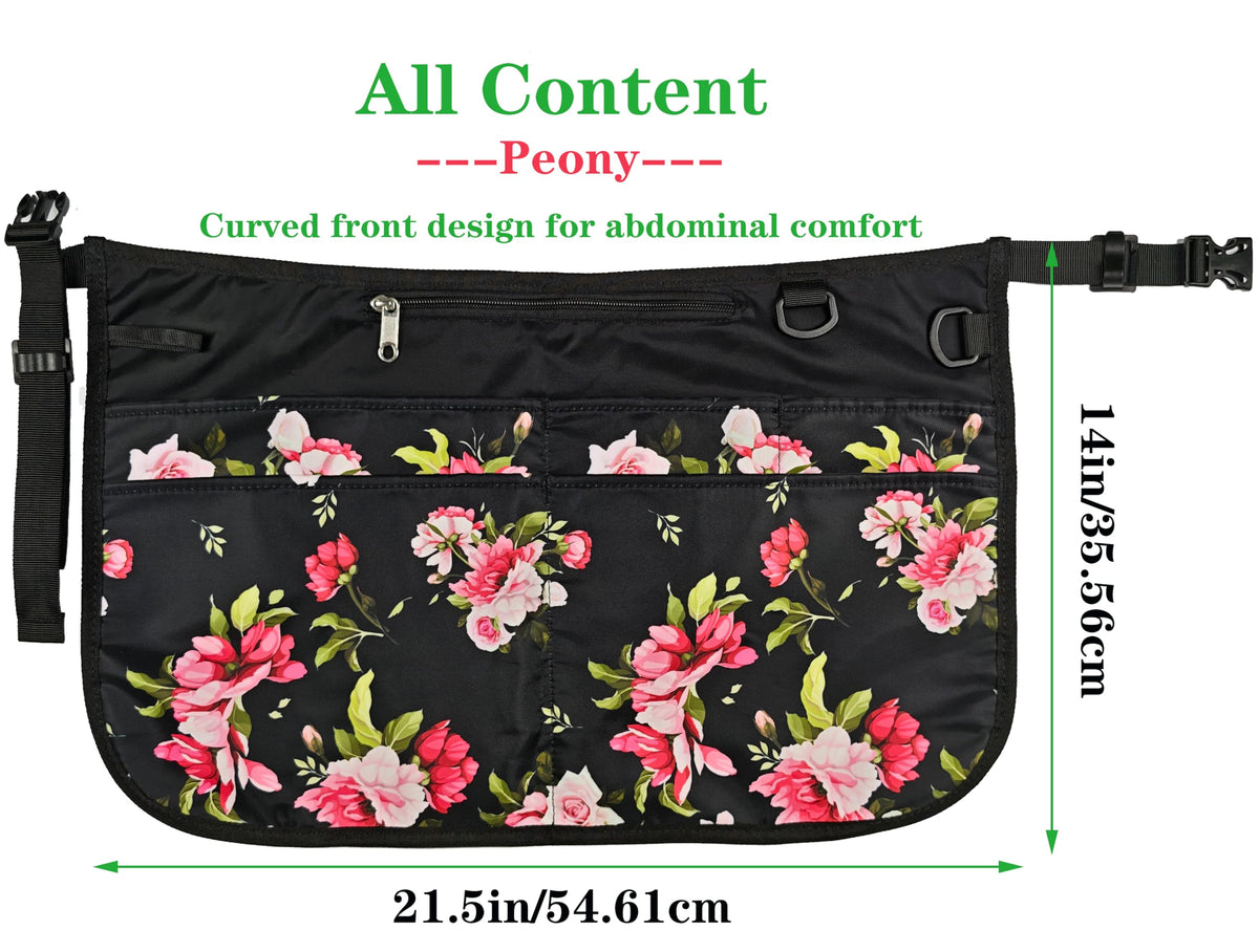 Bafelia peony pattern closeup adds elegance to gardening tasks