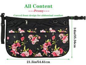 Bafelia peony pattern closeup adds elegance to gardening tasks
