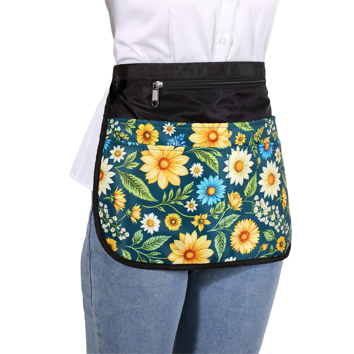 Bafelia waterproof fabric keeps you clean during gardening tasks.