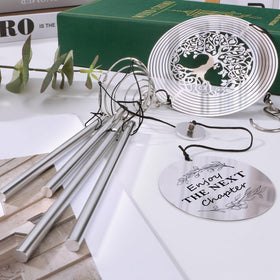 BaiCai retirement wind chimes in gift box ready to give.