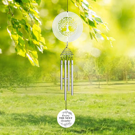 BaiCai retirement wind chimes with happiness guarantee.