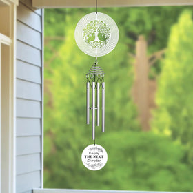 BaiCai stainless steel wind chime designed for durability outdoors.
