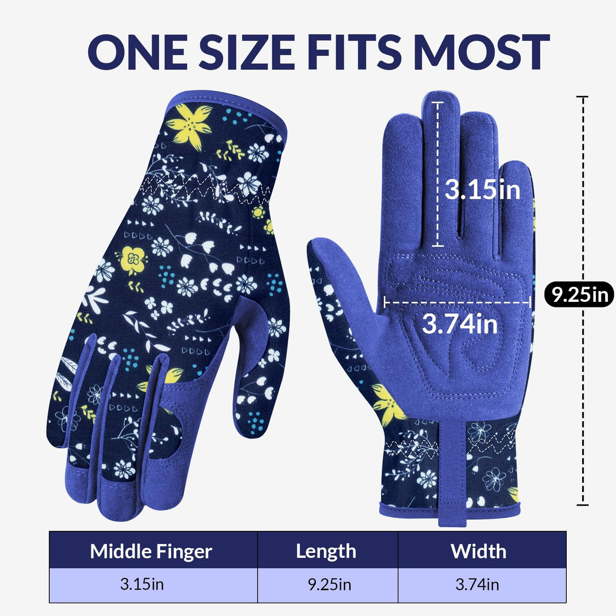 Ergonomic Baidast gloves support natural hand movement for better grip