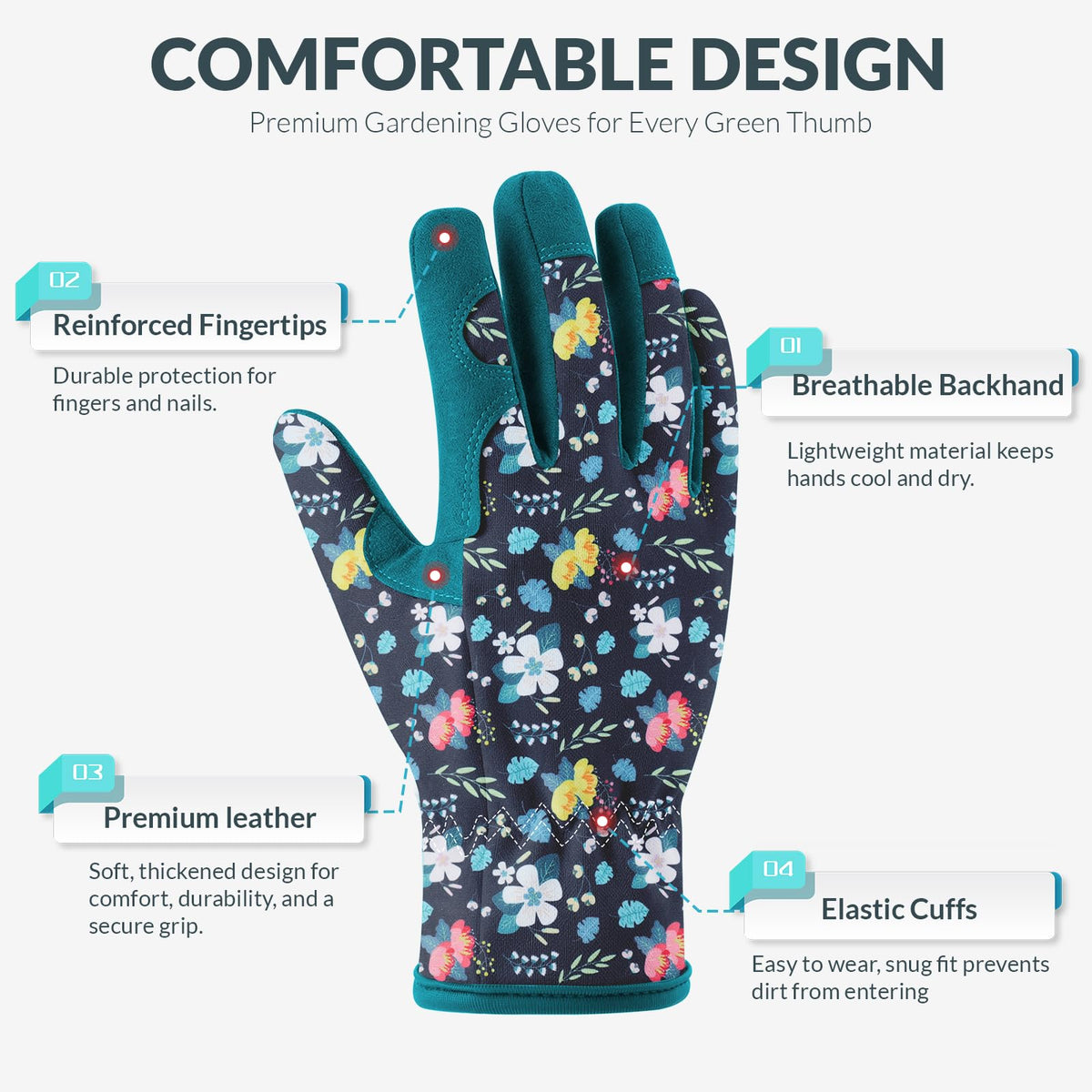 Baidast thorn-protection gloves ideal for pruning and branch work