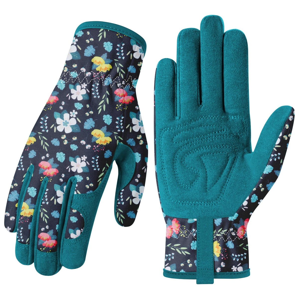 Baidast Gardening Gloves for Women with breathable back panel for cool hands