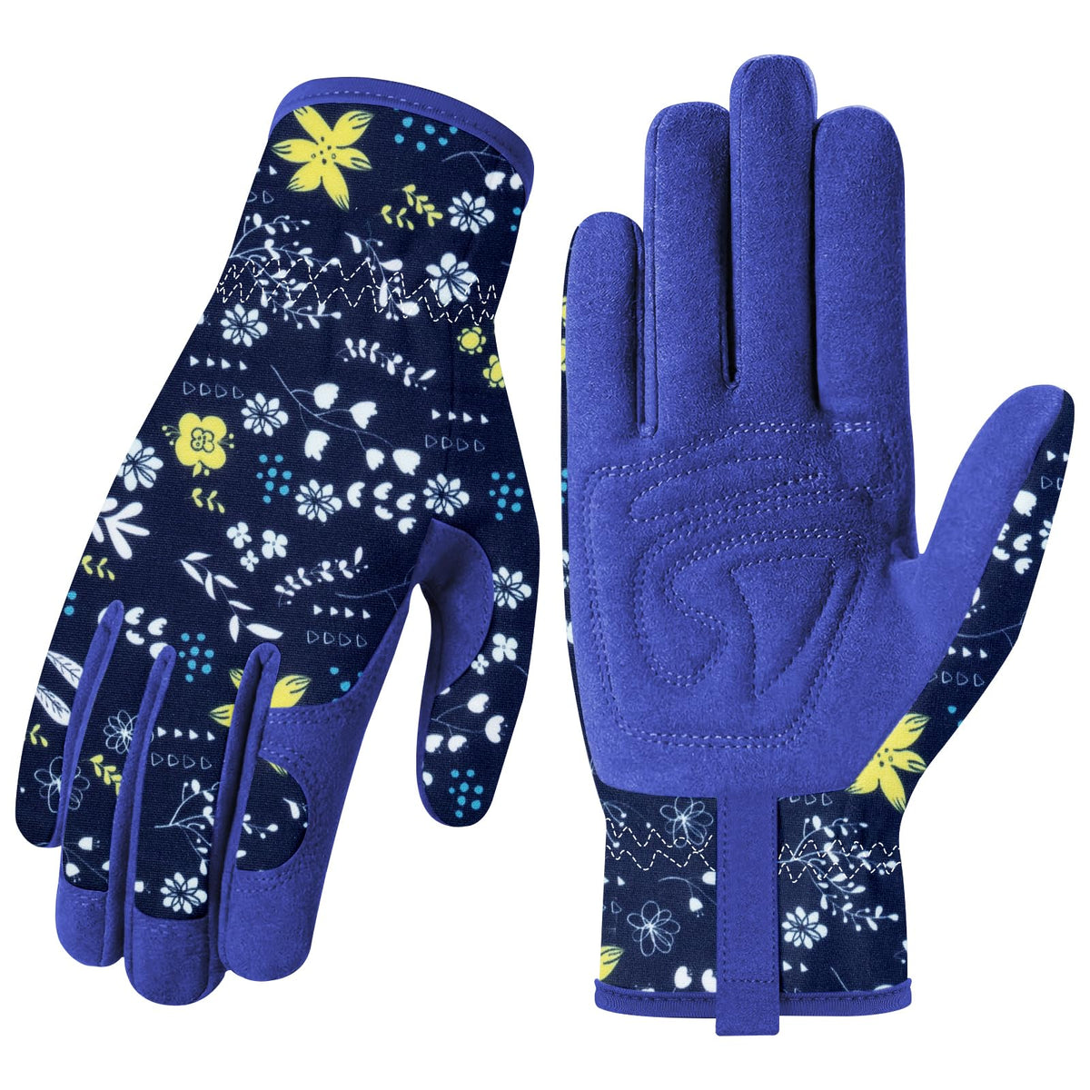 Baidast gardening gloves with breathable back panel for cool comfort during tasks