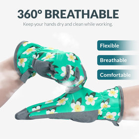 Baidast ergonomic palm design enables precise handling of pruning shears and trowels.