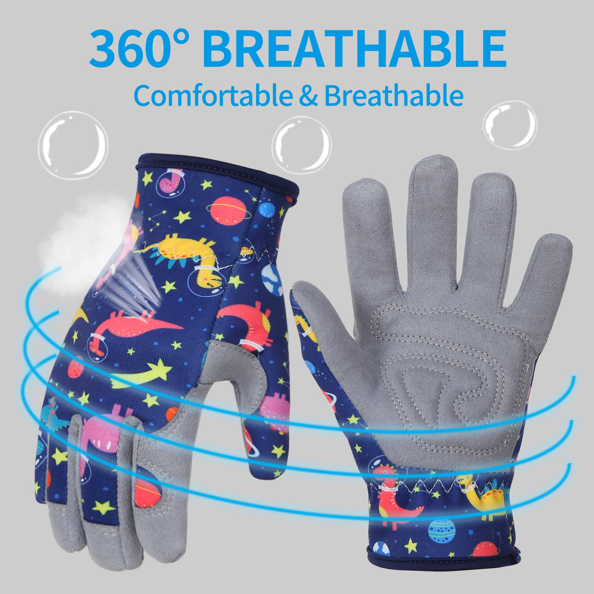 Baidast Kids Garden Gloves wide uses for gardening and outdoors.