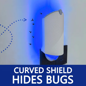 BAIMNOCM Dual-trap unit shown for multi-room protection in living space.