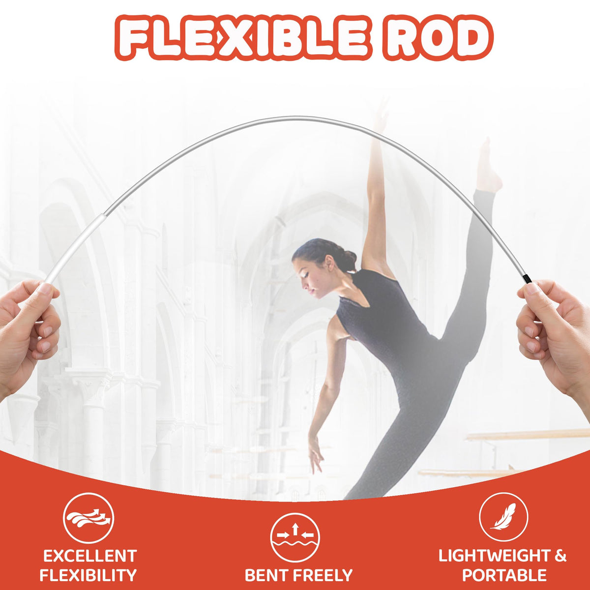 Baisdan lightweight flags are beginner-friendly for confident flag choreography.