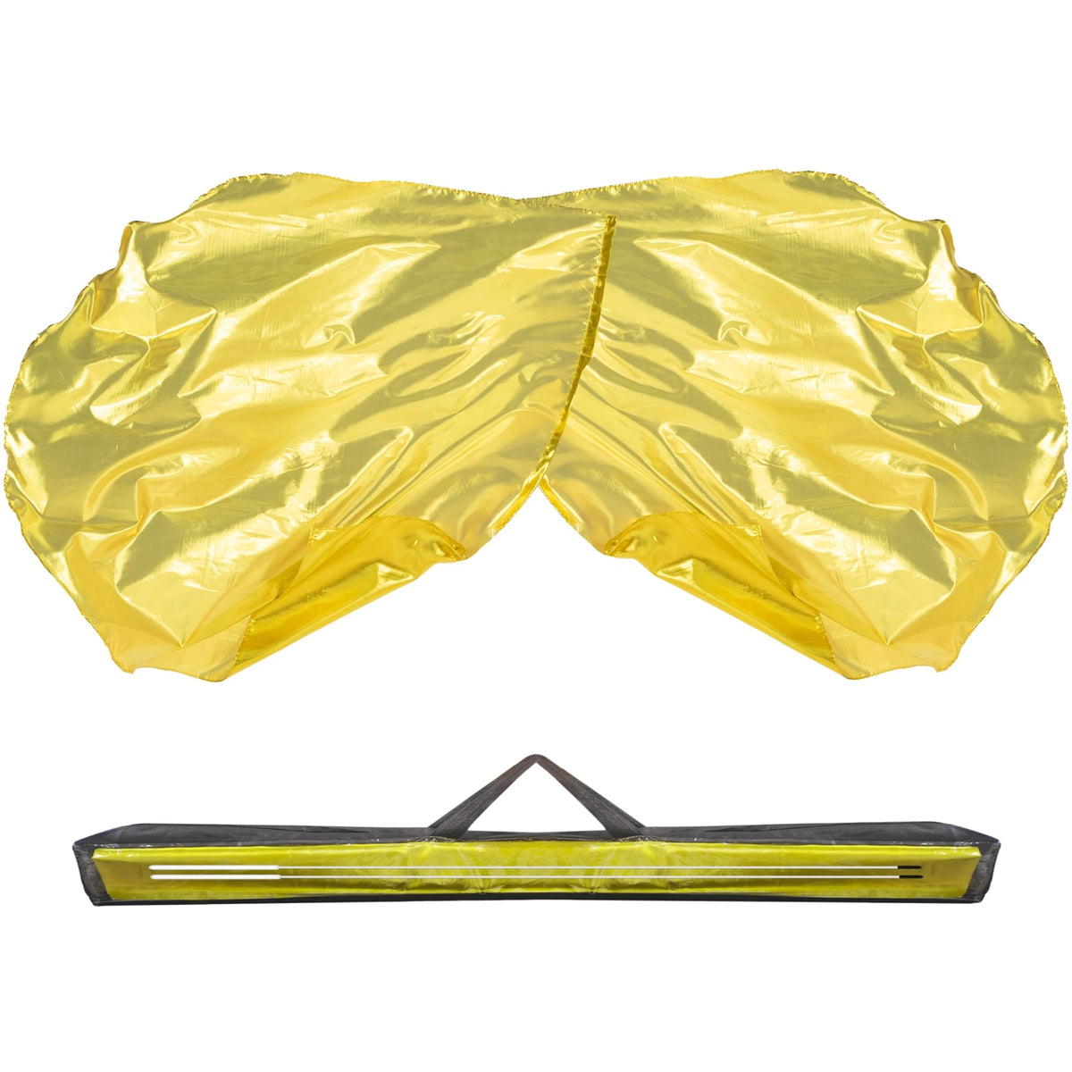 Baisdan worship flag 54.3-inch front view with vibrant shine for performances