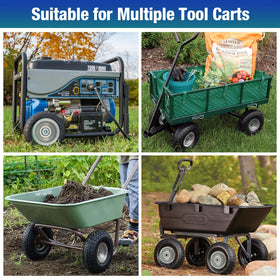 BAIVE BW demonstration on garden cart ready for heavy loads.