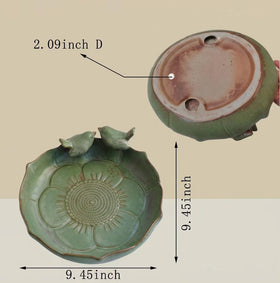 Bakayoyo all-season bird bath with deep bowl keeps water available.