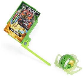 Character card highlighting strategic options for Bakugan battles.