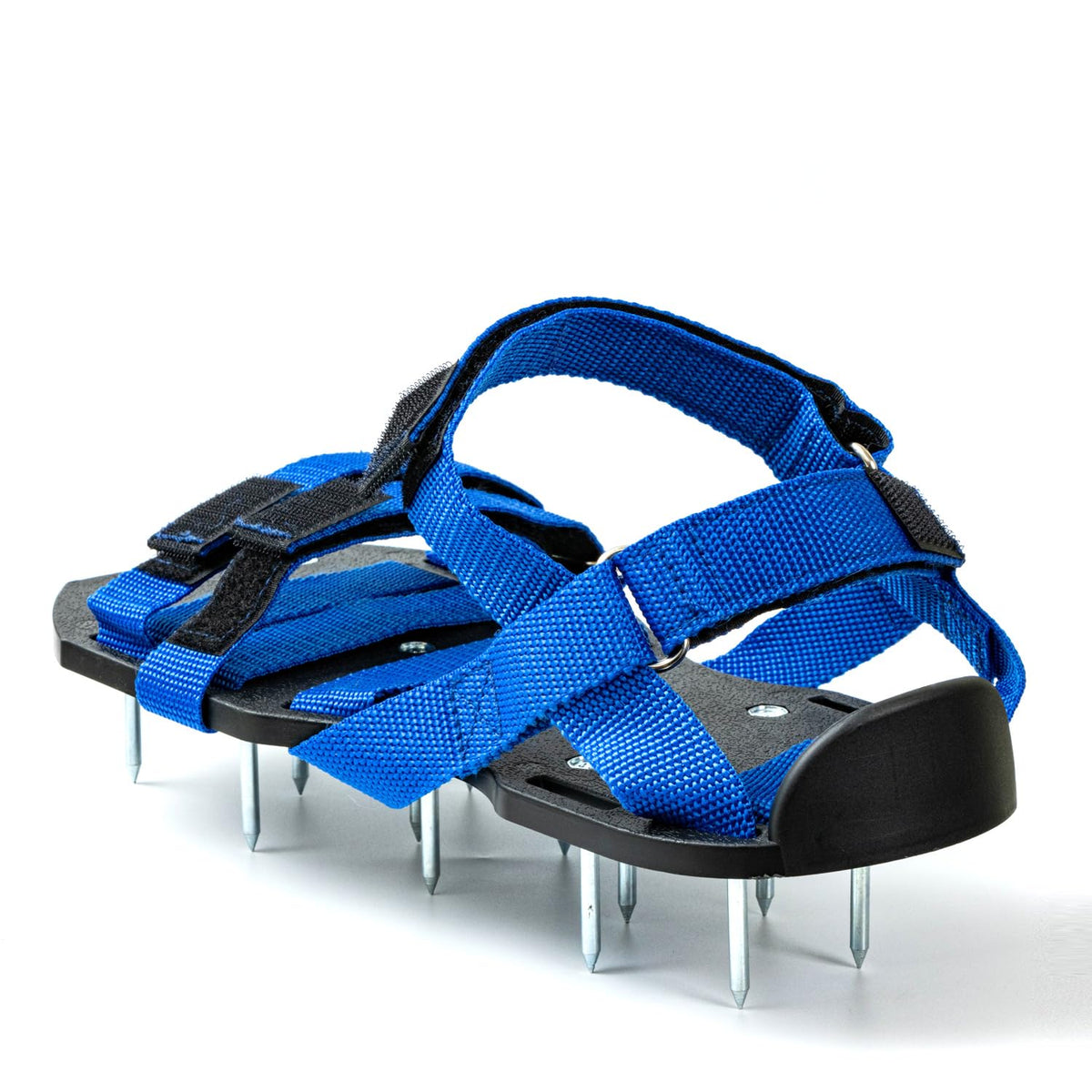 Durable plastic base and heel support in Bakulala aerator shoes.