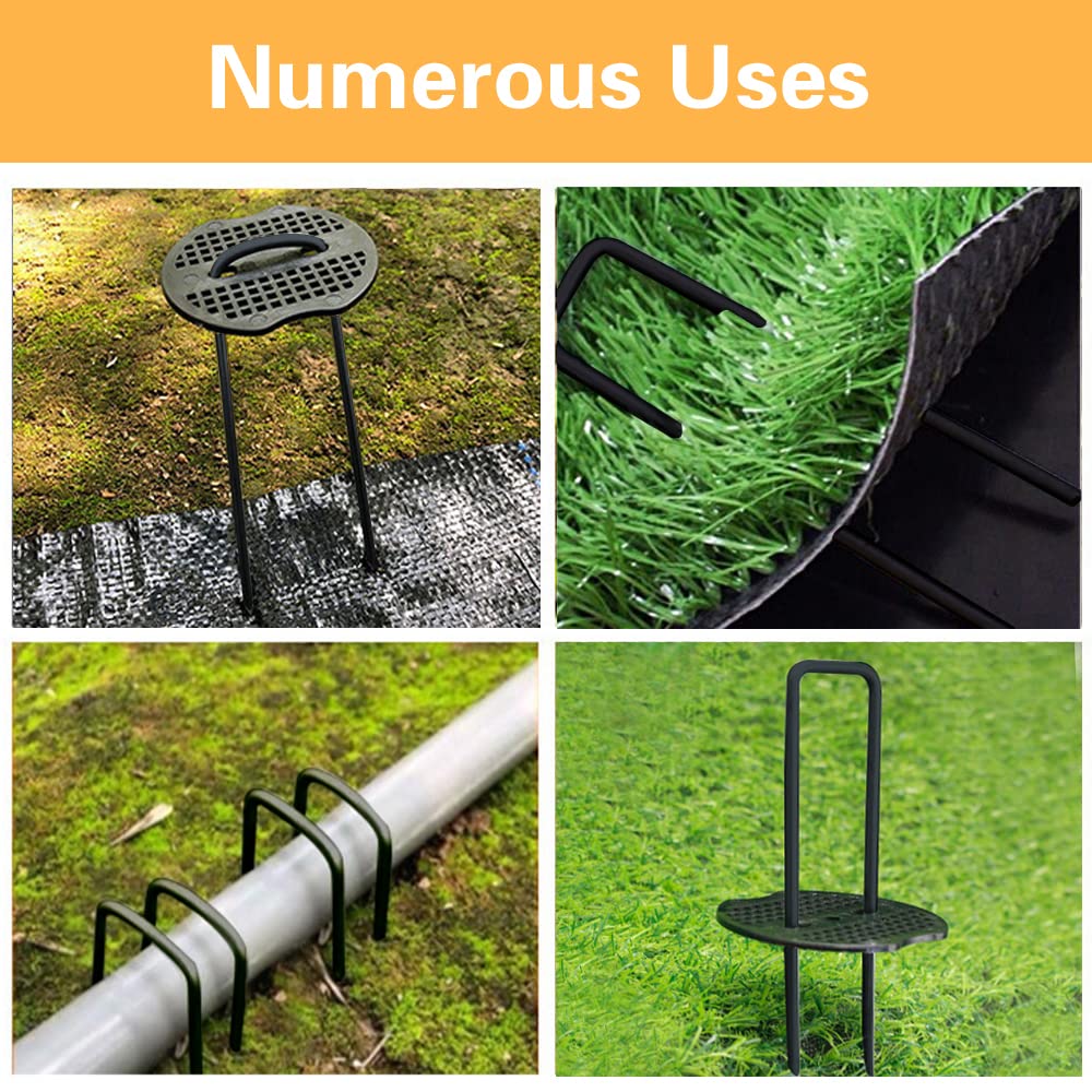 Bakulyor ground pins in use provide strong ground anchoring.