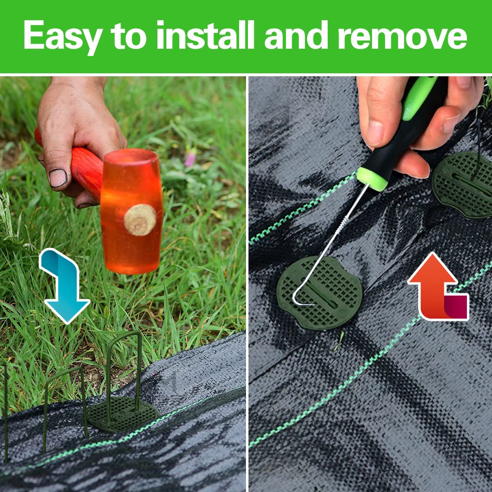 Bakulyor installation pick-hook shows convenient tool to remove staples.