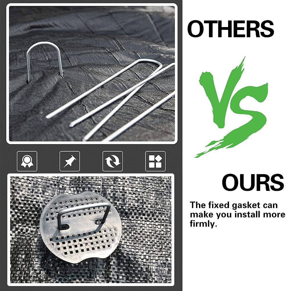 Bakulyor tarp or fabric fixing with stakes enables quick outdoor setup.