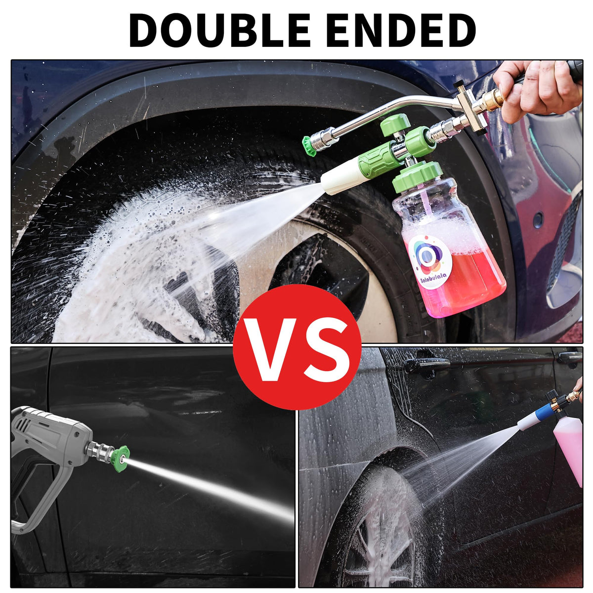 Balabulala detailing trucks and SUVs made easier with this foam blaster