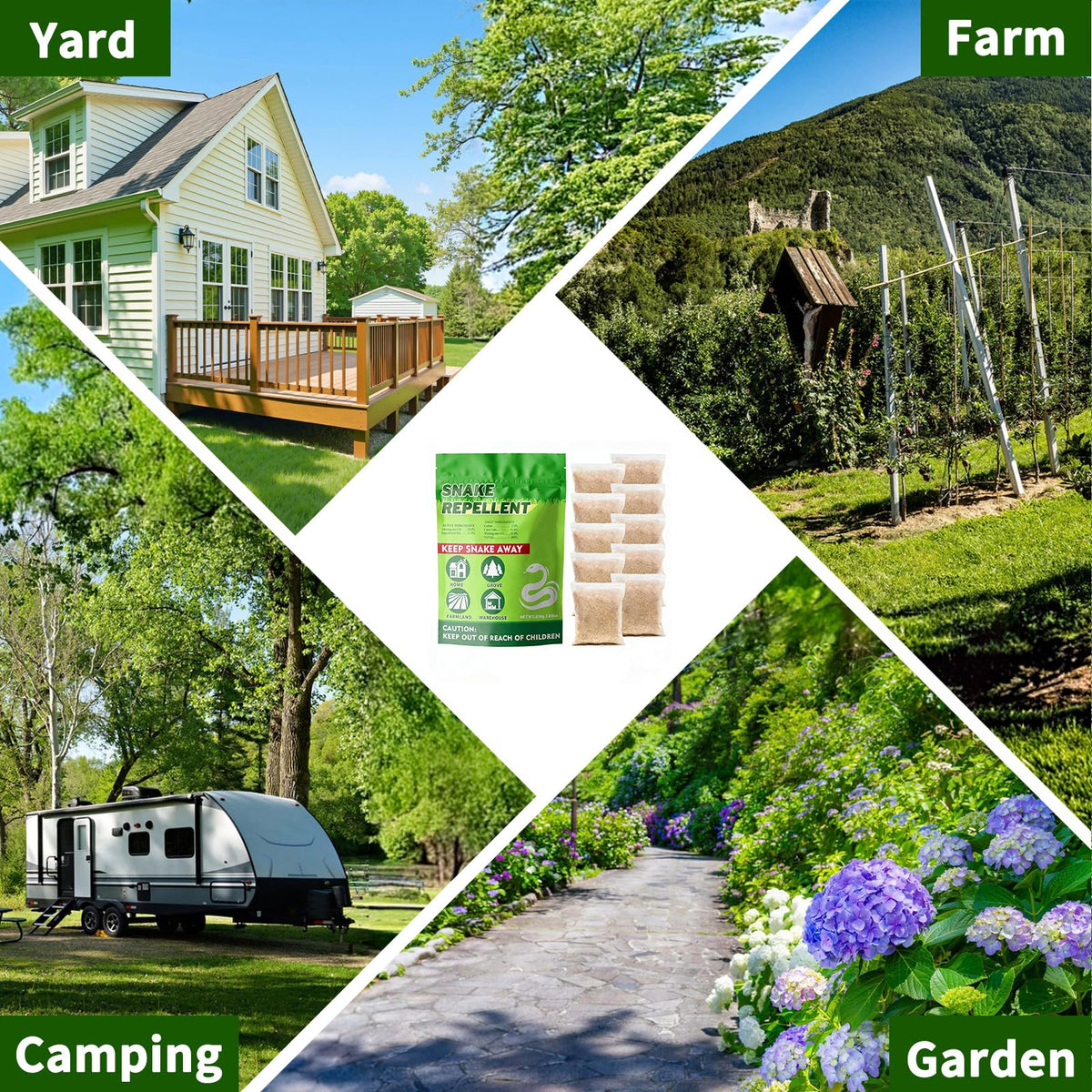 Balancexlite Plus eco-friendly deterrent with natural peppermint and cinnamon scent