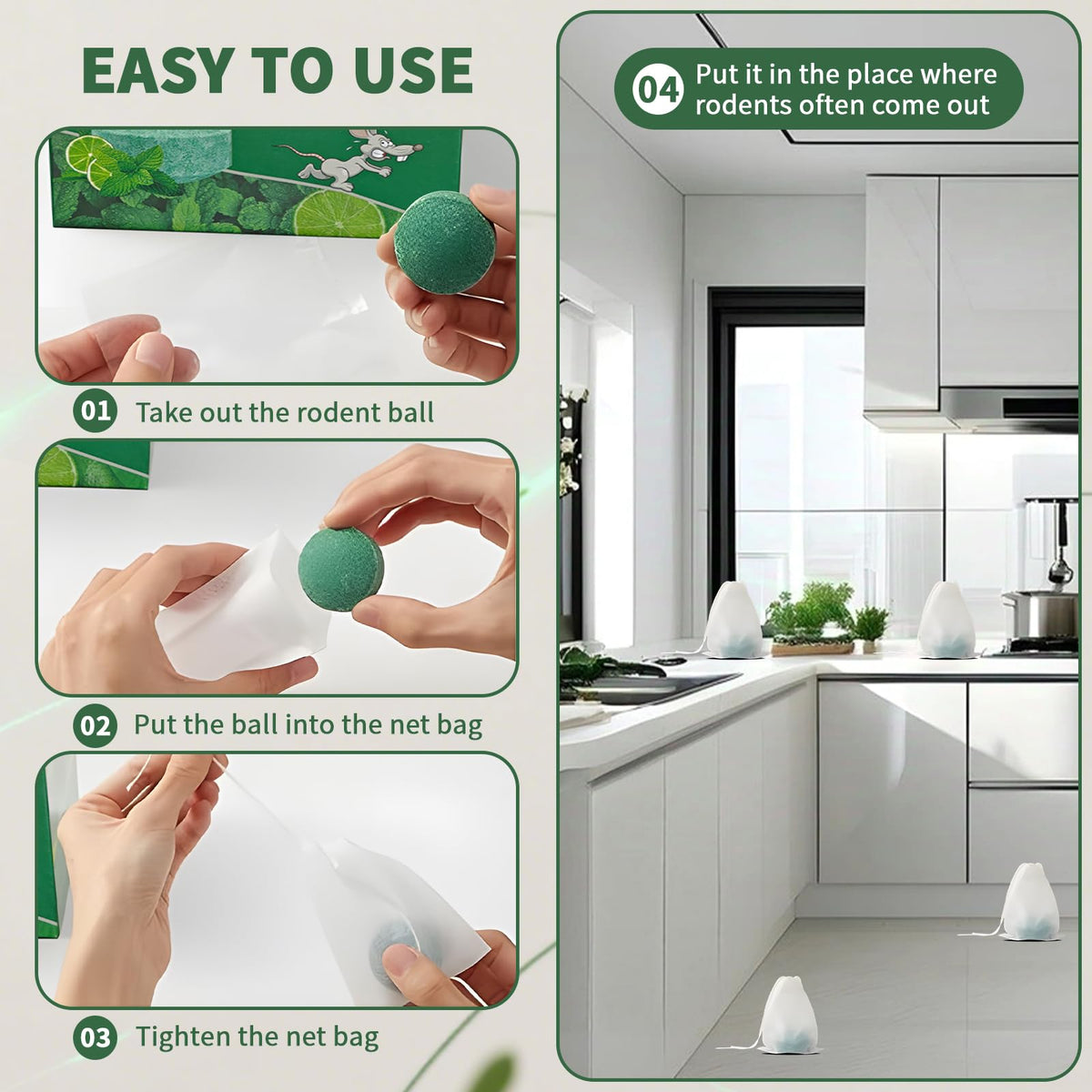 No traps or poisons needed with Balancexlite Plus deterrent