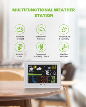 Baldr remote outdoor sensor tracks patio conditions for planning outdoor activities.