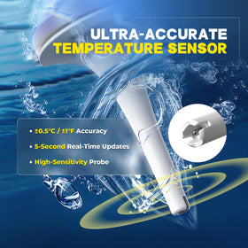 BaldrTherm dual screen visibility from any pool angle