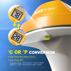 BaldrTherm multi-scene monitoring for pools spas and tanks