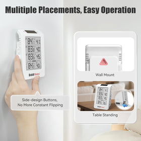 BaldrTherm installation setup provides indoor/outdoor monitoring simplicity.