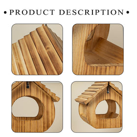 BalterFF backyard installation demonstrates easy mounting on tree, fence, or balcony.