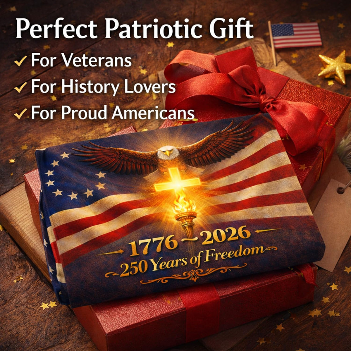 Bambluby commemorative 1776 2026 design suits patriotic celebrations